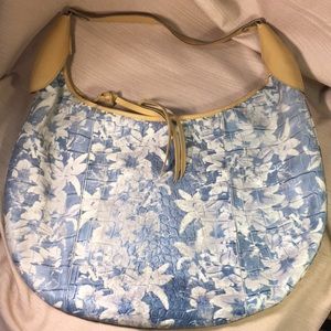 Italian leather shoulder purse